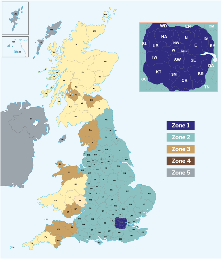 Map UK