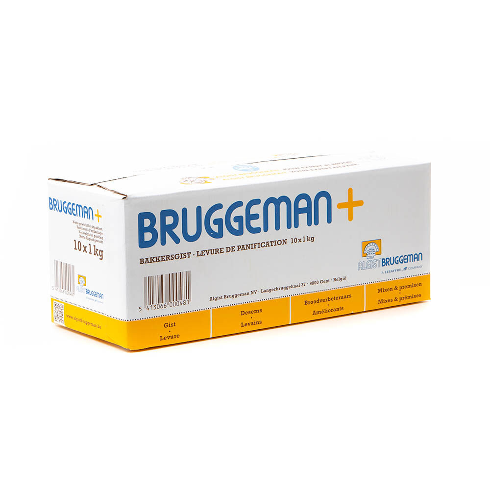 C/10KG YEAST  BLOCK - BRUGGEMAN