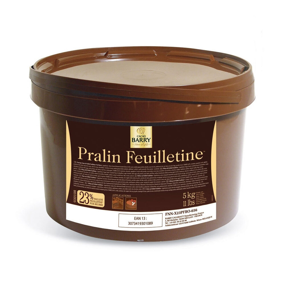 X5 KG PRALIN FEUILLETINE BARRY