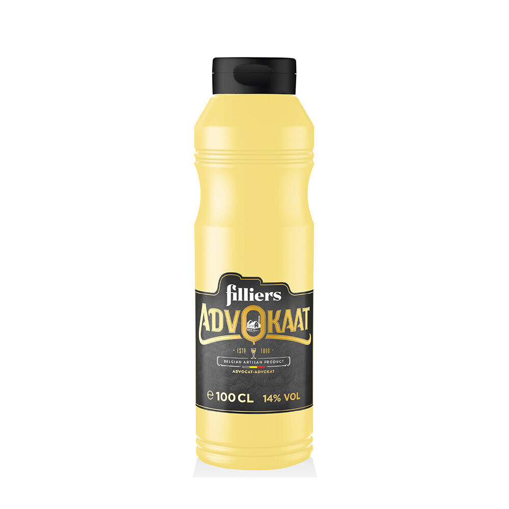 X100CL ADVOCAAT 14% KNIJPFLES