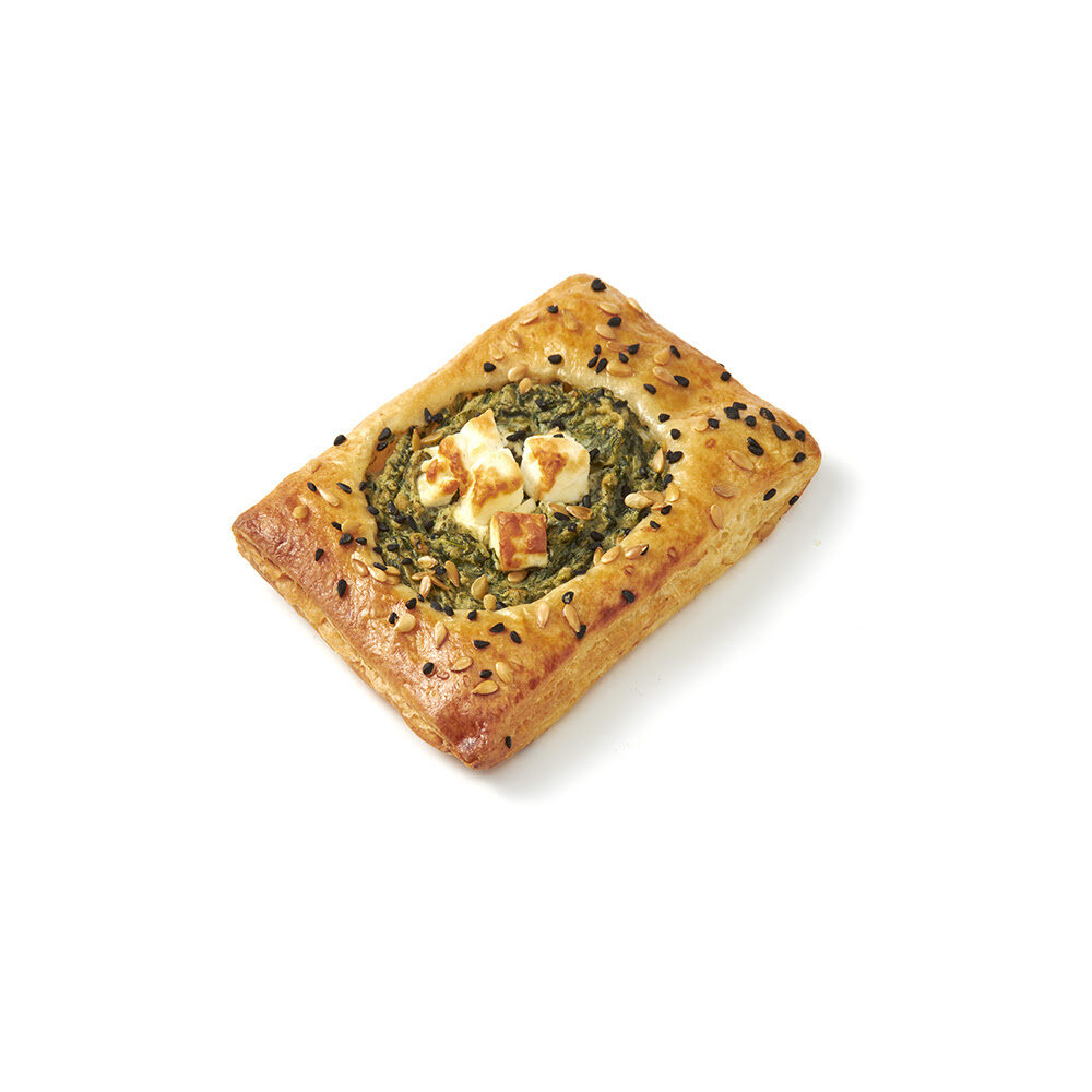 C/36PC PUFF PASTRY FETA SPINACH RICOTTA 90G PB