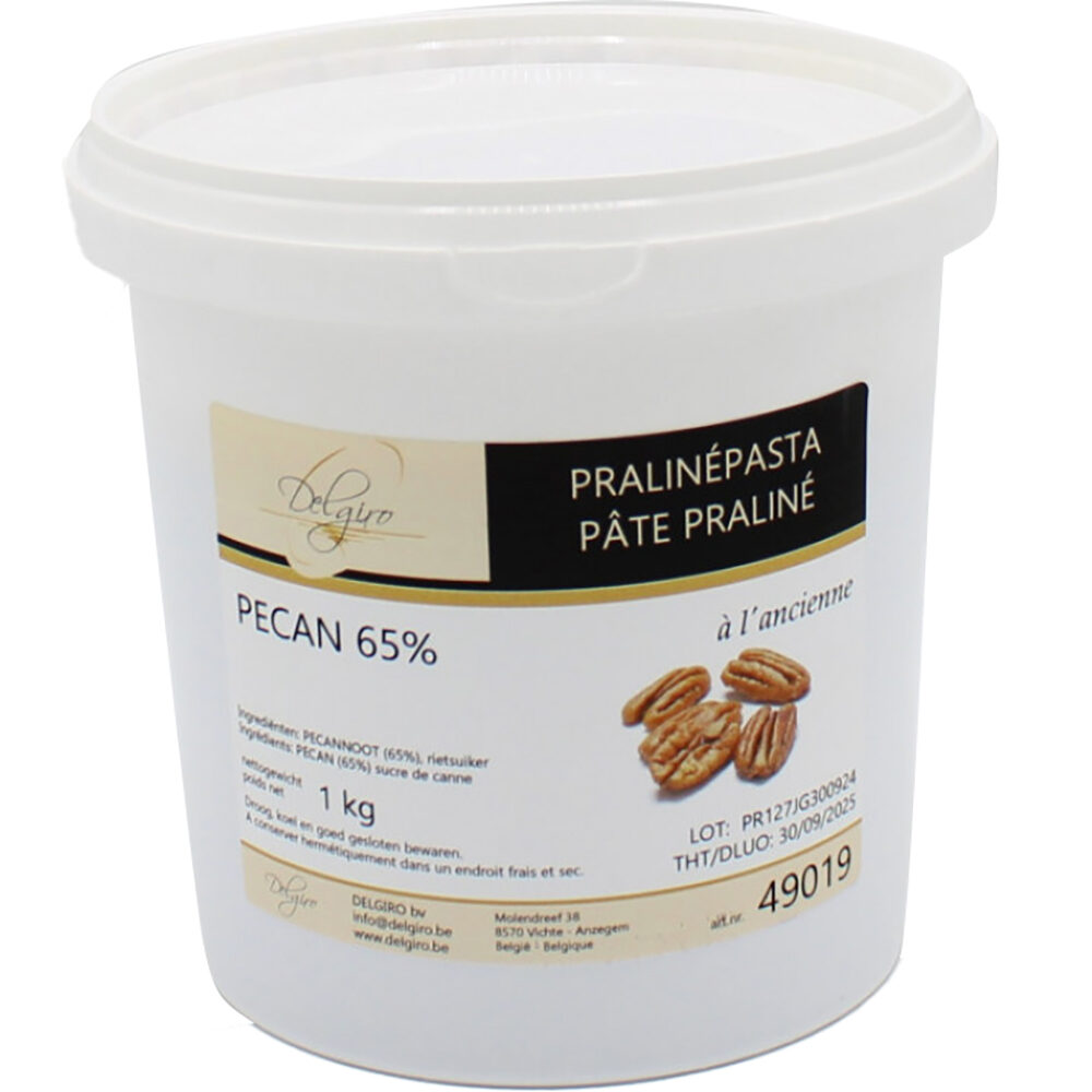 X1KG PATE PRALINE NOIX DE PECAN 65% A L'ANCIENNE