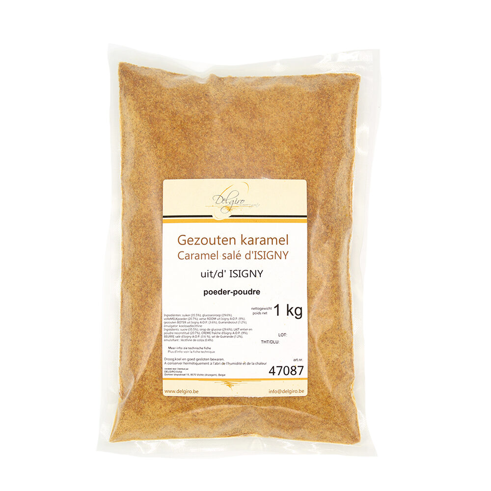 X1KG GEZOUTEN CARAMELPOEDER