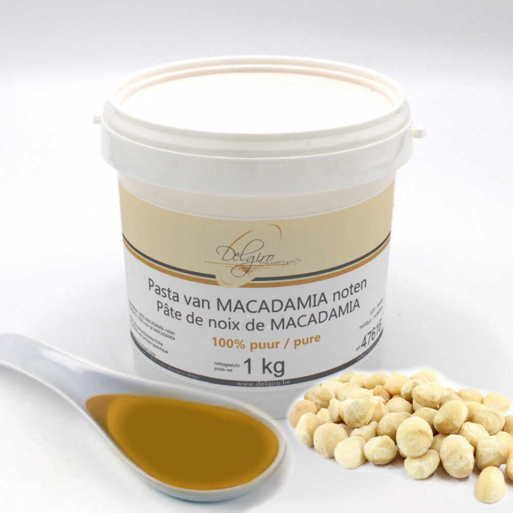 X1KG MACADAMIAPASTA PUUR