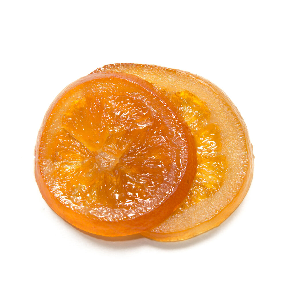 X1KG CANDIED ORANGE SLICES ST SYLVESTRE