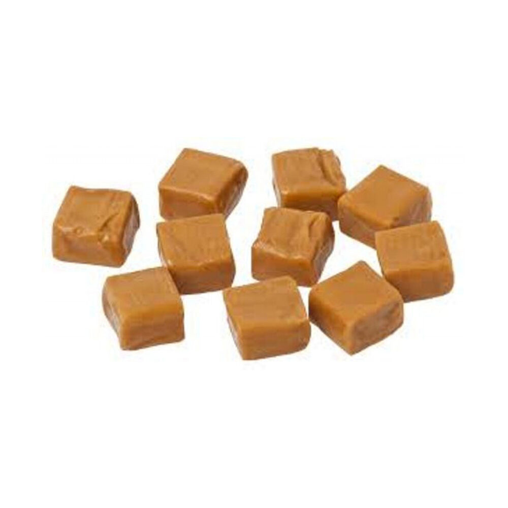 X2KG SALTED CARAMEL CUBES - DELGIRO