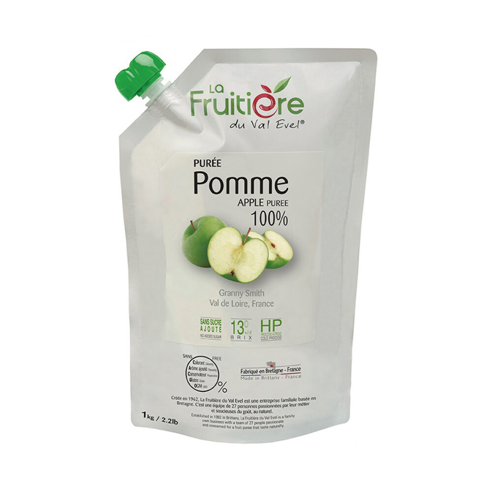 X1KG GROENE APPEL GRANNY SMITH PUREE 100%  LA FRUITIERE