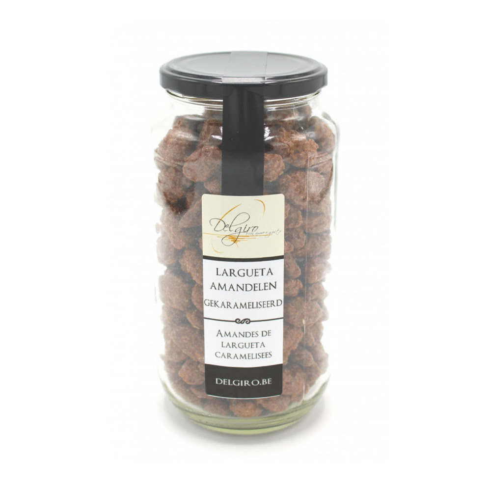 X500G LARGUETA ALMONDS CARAMELIZED