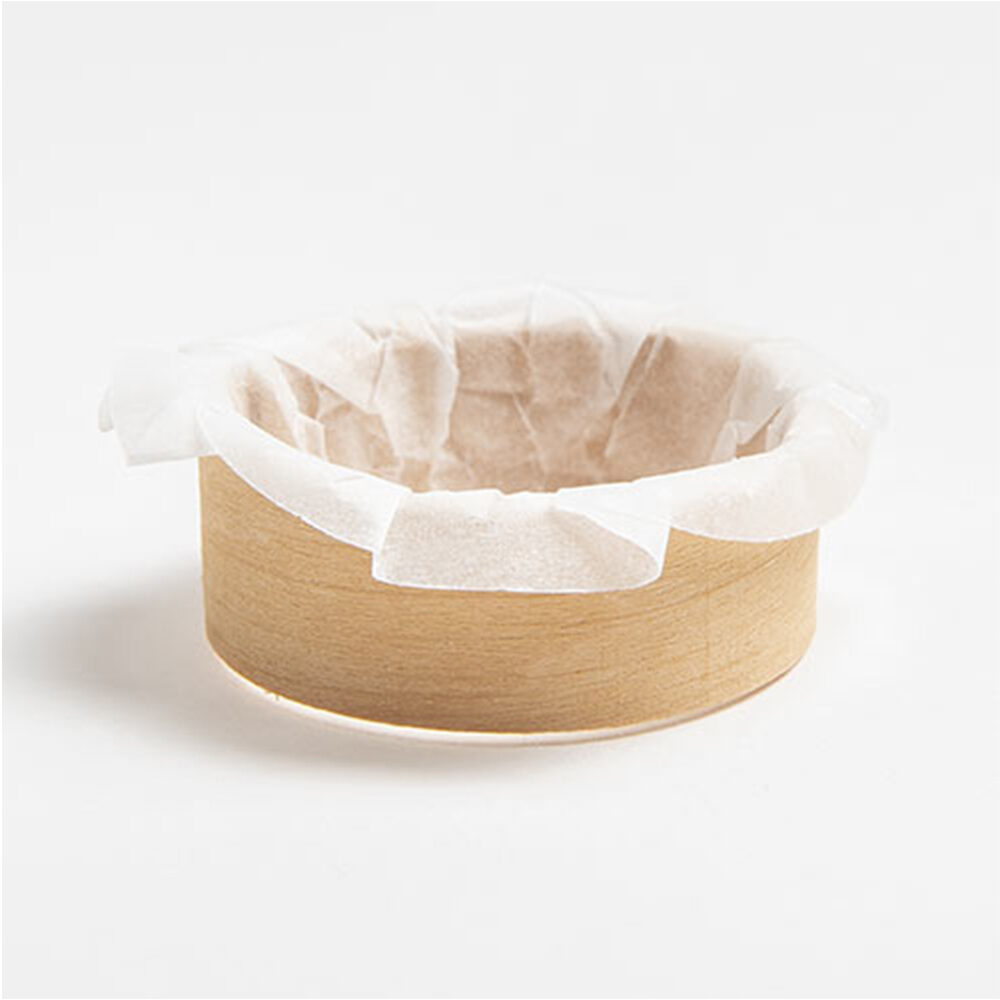 C/500PC WOODEN CIRCLE + BAKING PAPER 40/17MM