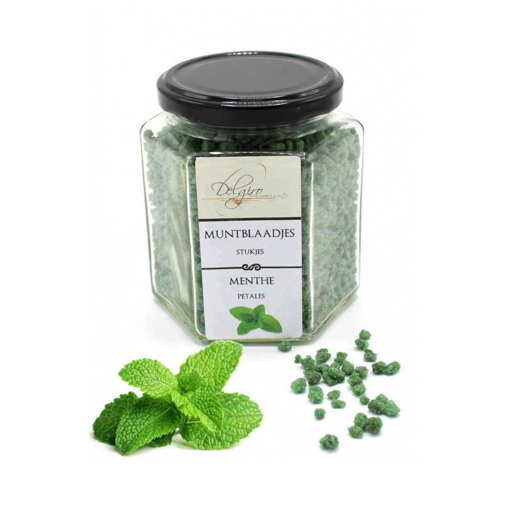 X250G MINT LEAVES CRYSTALLIZED