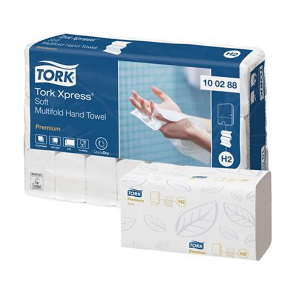 C/21X110V TORK PREMIUM SERVIETTE INTERFOLD SOFT H2