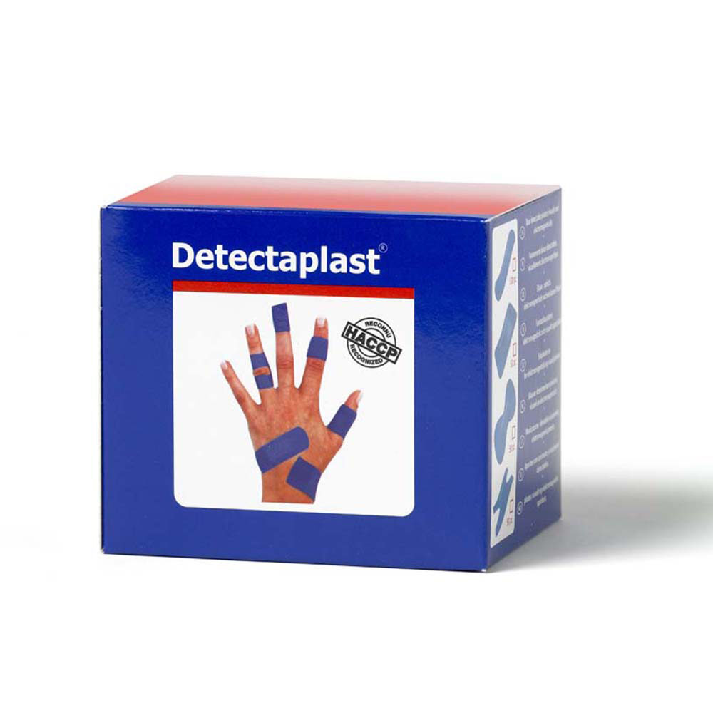 X100PC ASSORTMENT BLUE PLASTERS DETECTABLE/WATERPROOF