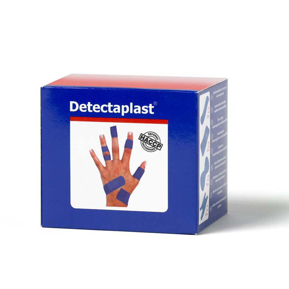 X100ST ASSORTIMENT BLAUWE PLEISTERS DETECTEERBAAR/ELASTISCH