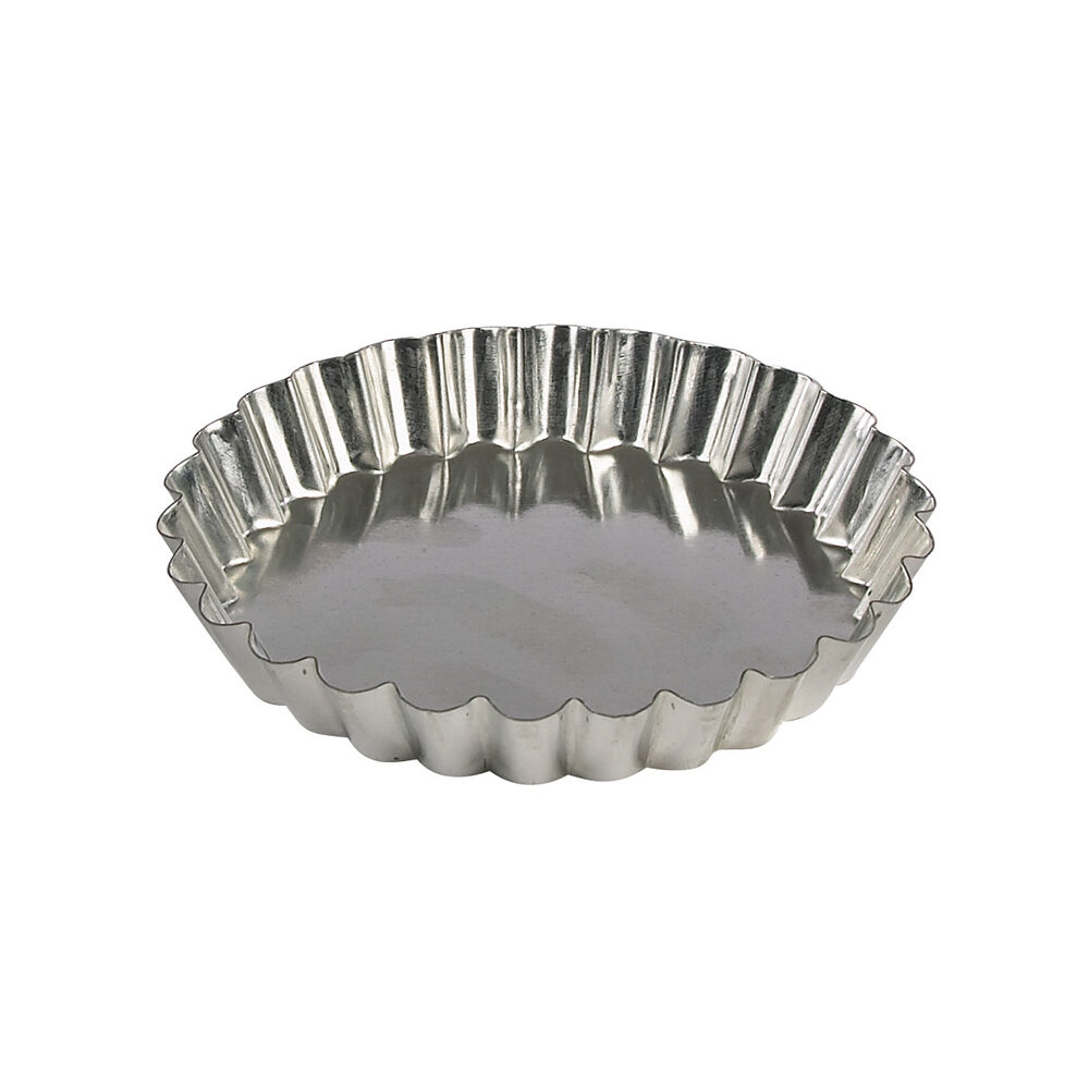 TARTLET FLUTED EDGES TIN 105/20MM