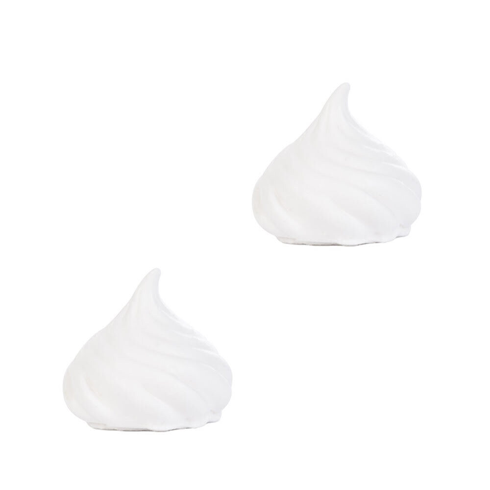 X360PC ROUNDS MERINGUE WHITE ROSE D.3CM SUGAR 57018