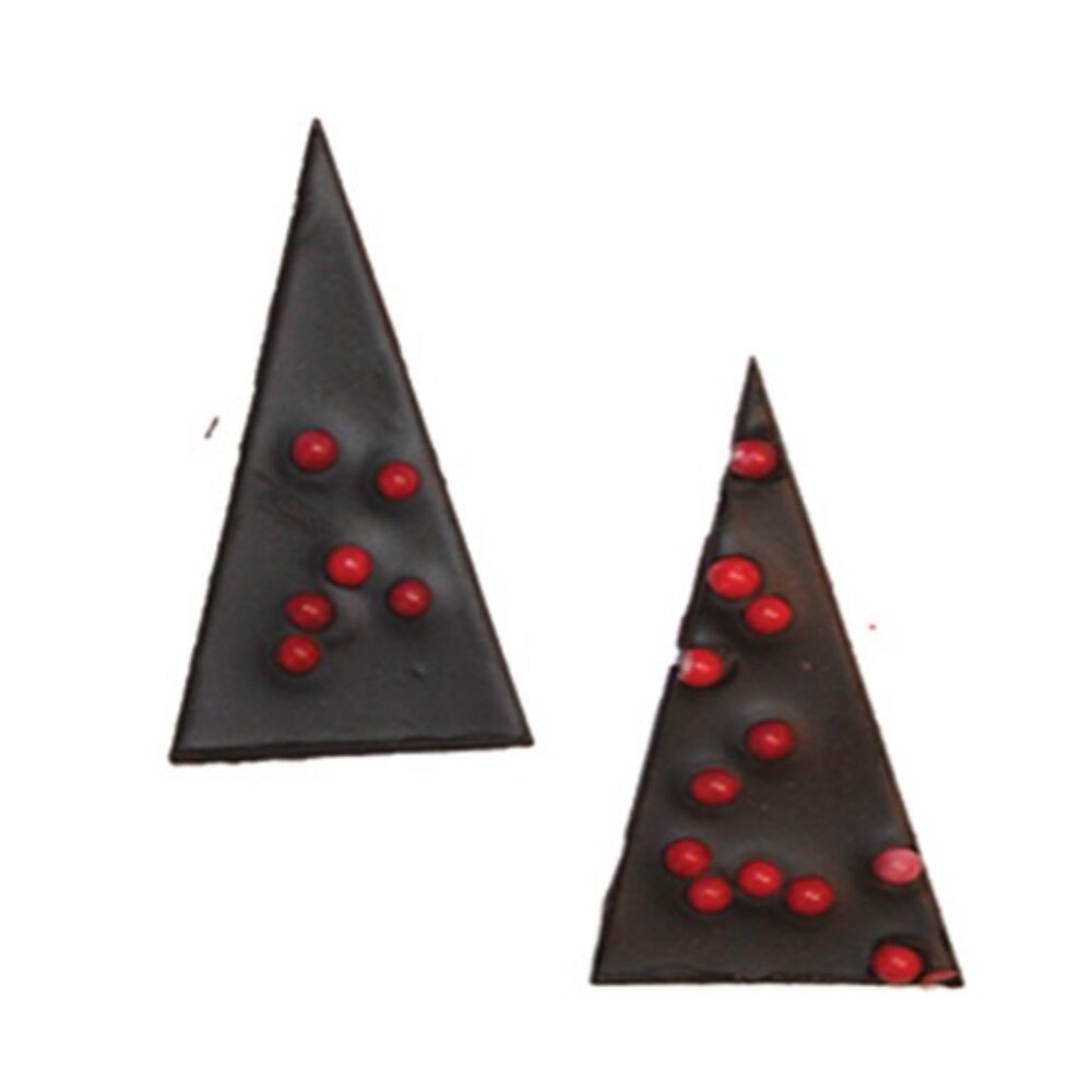 X 320PCS XMAS TREE DARK RED BALLS