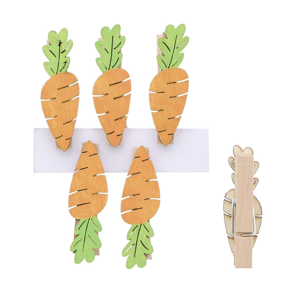 X6PCS CLIP CARROTS "CAROTA"