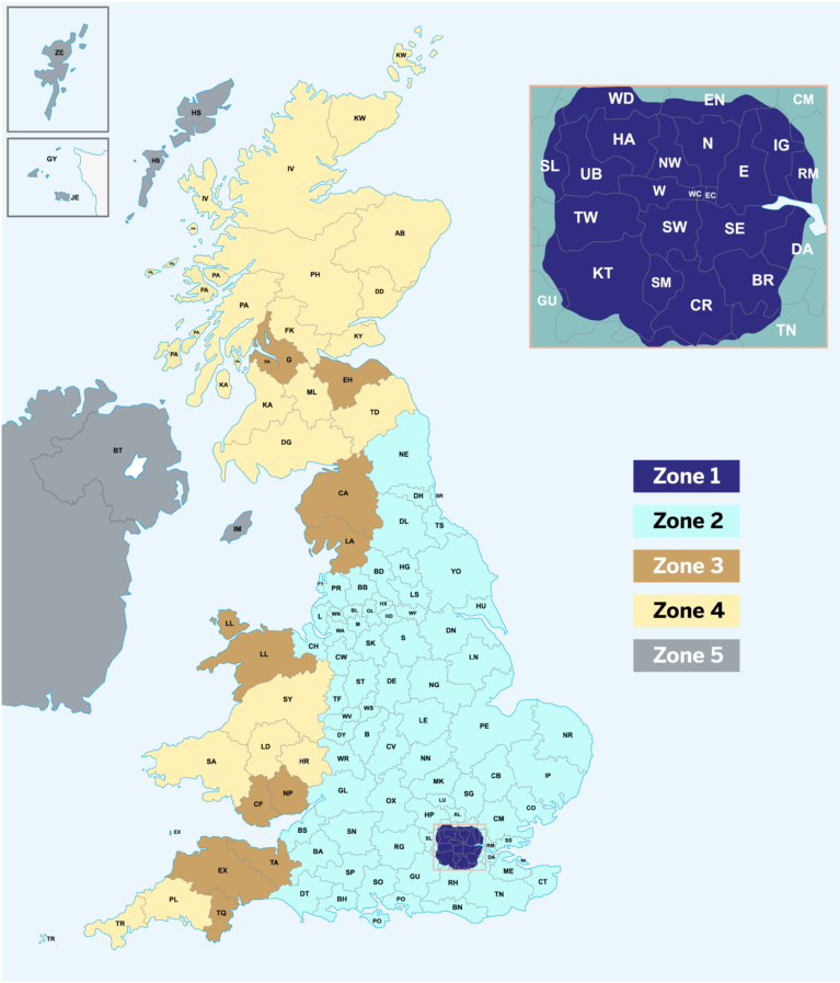 Map UK